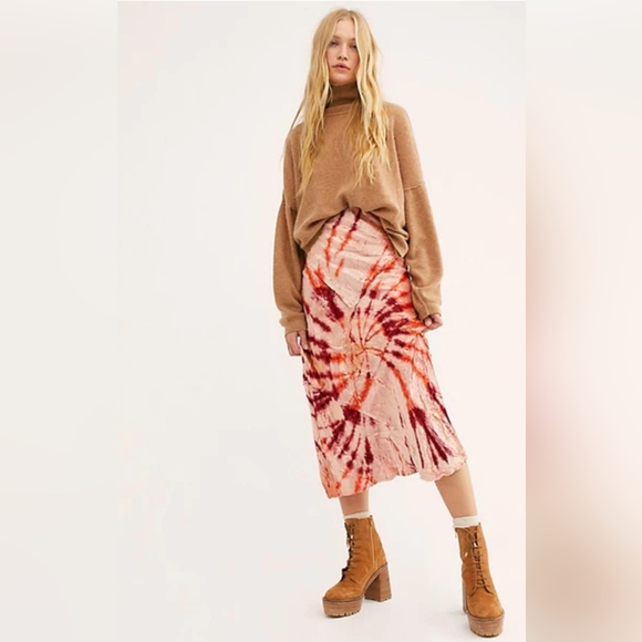 Free People Dresses & Skirts - Free People - Serious Swagger Tie Dye Skirt, Size XS